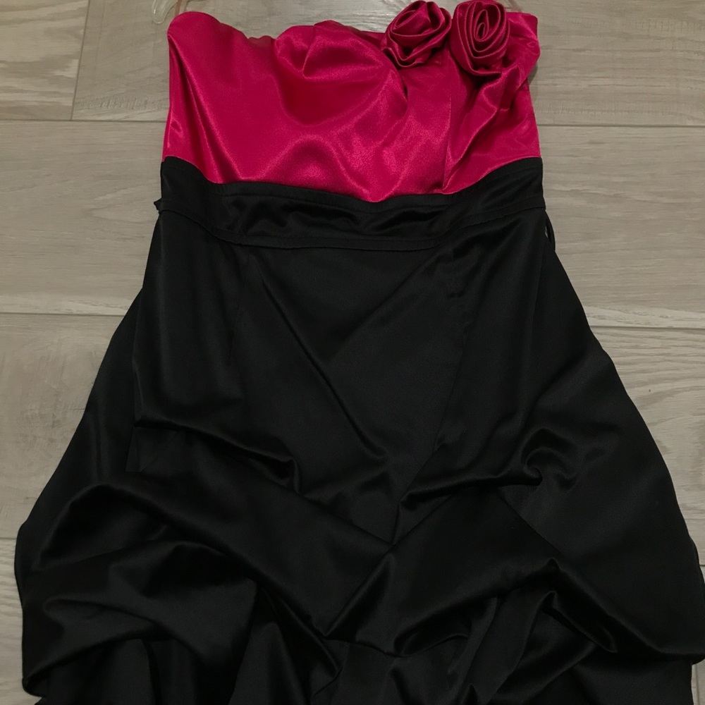 Strapless Short Prom Dress